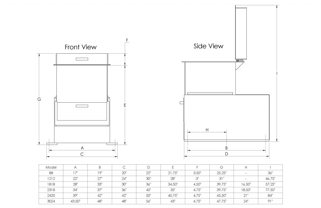 Dryer Dimensions Desco Group